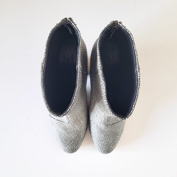 Rag & Bone Women Newbury Textured Leather Booties - Size EU 41 or US11 - Picture 4 of 11